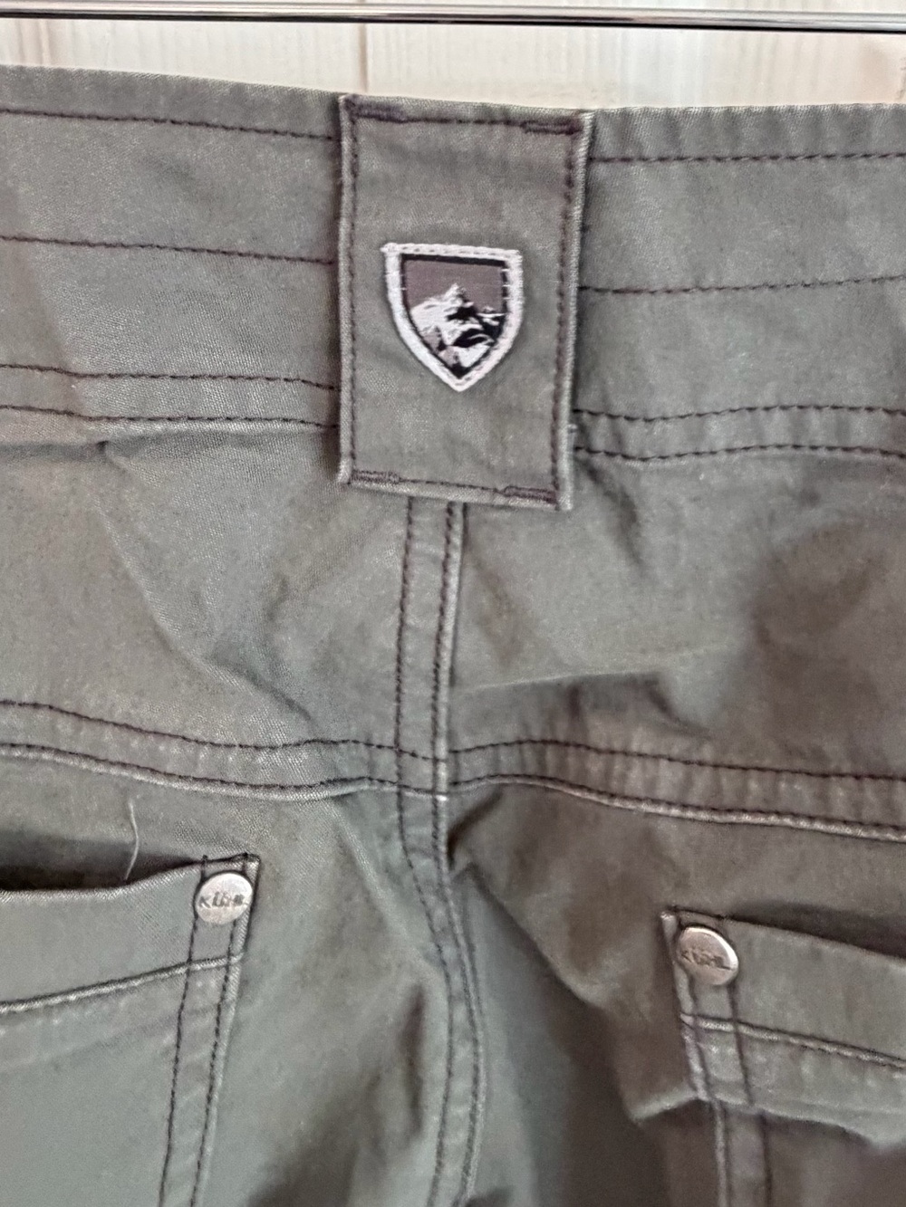 KÜHL Revolvr Men’s Gray Hiking Pants 34x34 Stretch Outdoor Travel - Picture 4 of 9